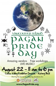 Vancouver Island Pagan Pride Day 2015 Poster