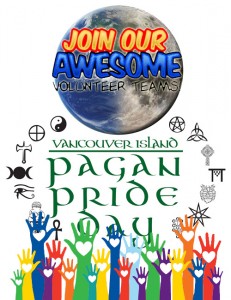 volunteer for vancouver island pagan pride day
